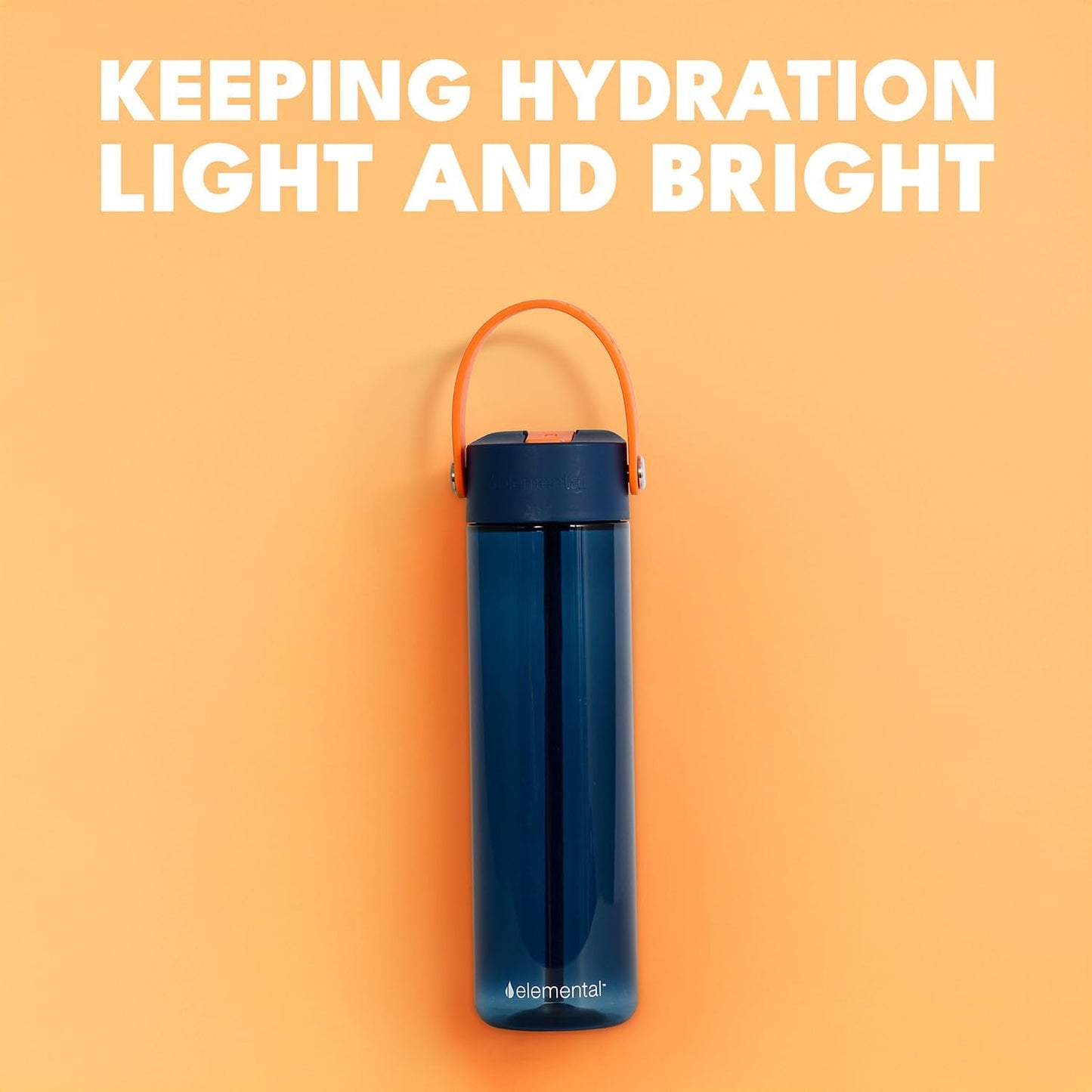 26oz Tritan Plastic Water Bottle 2 Pack
