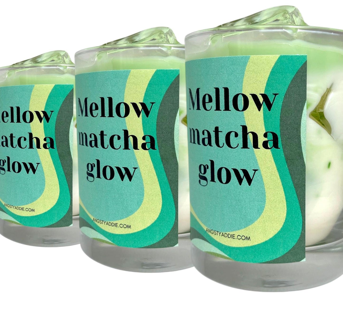 Iced Matcha Scented Candle by Angsty Addie
