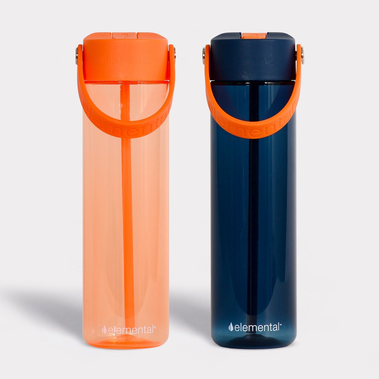 26oz Tritan Plastic Water Bottle 2 Pack